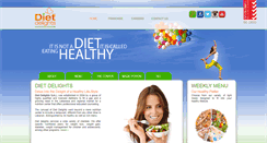 Desktop Screenshot of dietdelightscenter.com